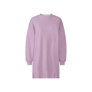 esmara® Dámske teplákové šaty (M (40/42), fialová)