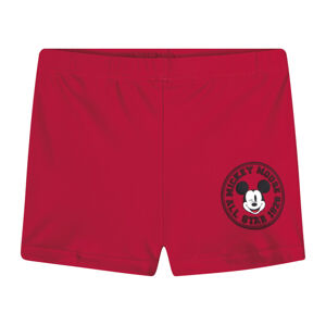 Chlapčenské plavky (98/104, Mickey Mouse/červená)