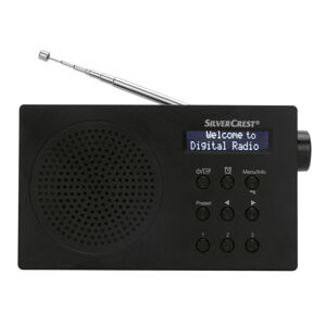 SILVERCREST® Rádio DAB+ SDR 15 A3