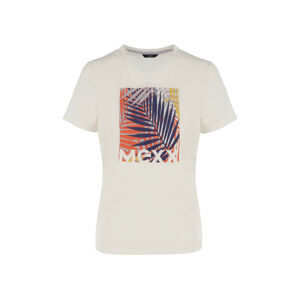 MEXX Dámske bavlnené tričko (XS, biela)