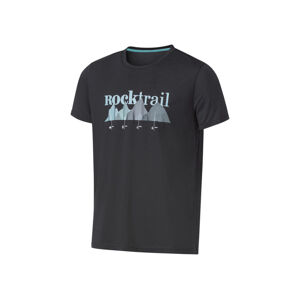 Rocktrail Pánske funkčné tričko (M (48/50), čierna)