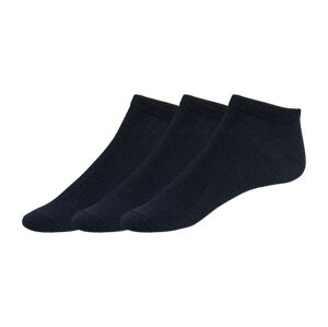 esmara® Dámske nízke ponožky, 3 páry (35/38, navy modrá)