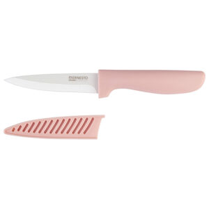 ERNESTO® Keramický kuchynský nôž, 10 cm (bledoružová)