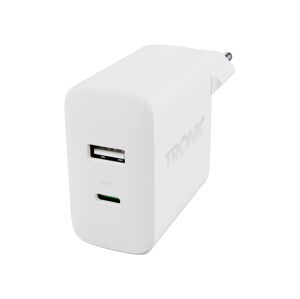 TRONIC® Dvojitá USB nabíjačka (biela)
