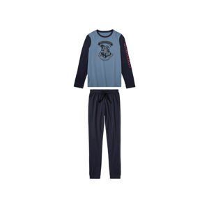 Chlapčenské pyžamo Harry Potter (134/140, námornícka modrá/modrá)