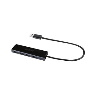 TRONIC® USB adaptér 3.0, 4 porty (čierna)