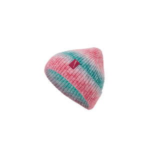 CRIVIT Detská pletená čiapka (152/164, zelená/ružová)