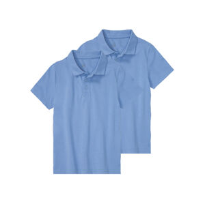 Chlapčenské tričko, 2 kusy (110/116, modrá)