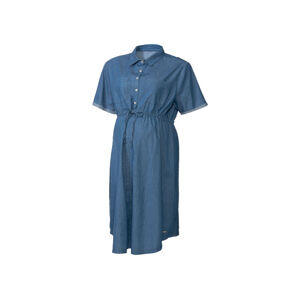 bellybutton Dámske tehotenské šaty (XL, denim)