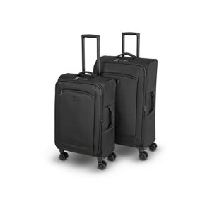 TOPMOVE® Súprava cestovných kufrov, čierna, 2-dielna
