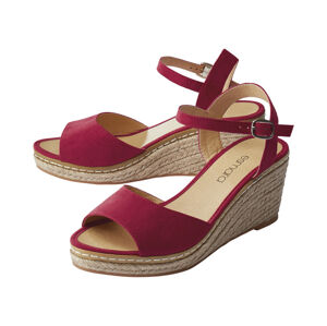 esmara® Dámske sandále (39, červená)