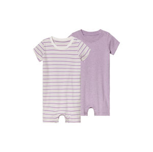 lupilu® Pyžamo pre bábätká BIO, 2 kusy (86/92, orgovánová)
