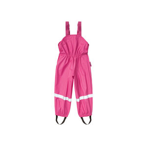 Playshoes Dievčenské/Chlapčenské nepremokavé nohavice na traky (98/104, ružová)