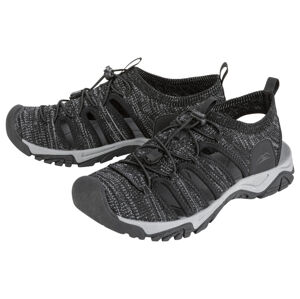 Rocktrail Pánske trekingové sandále (43, čierna/sivá)