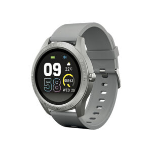 SILVERCREST® Smart hodinky s farebným displejom (sivá)
