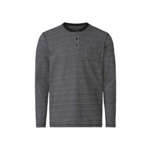 LIVERGY® Pánske tričko s dlhým rukávom (L (52/54), sivá)