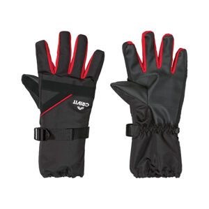 CRIVIT Dámske lyžiarske rukavice (8, čierna/červená)