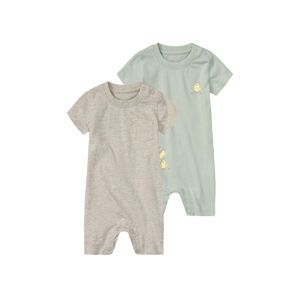 lupilu® Detské pyžamo, 2 kusy (68, mentolová/béžová)