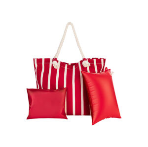 esmara® Plážová taška s vankúšom (červená)
