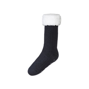 LIVERGY® Pánske hrejivé ponožky (43/46, navy modrá)
