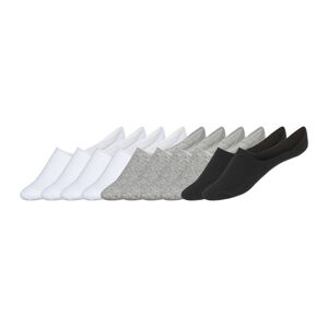 LIVERGY® Pánske ponožky s BIO bavlnou, 5 párov (43/46, biela/sivá/čierna)
