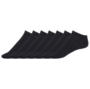 esmara® Dámske členkové ponožky, 7 párov (39/42, čierna)