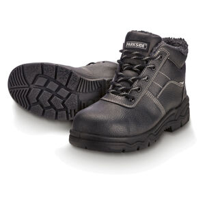 PARKSIDE® Pánska zateplená kožená bezpečnostná obuv S3 (42, vysoká)