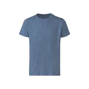 LIVERGY® Pánske bavlnené tričko (L (52/54), modrá)