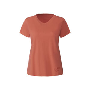 esmara® Dámske bavlnené tričko (S (36/38), červená)