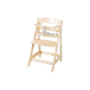 roba Detská drevená vysoká jedálenská stolička Sit Up (prírodná/flex)