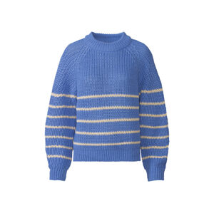 esmara® Dámsky pletený pulóver (L (44/46), modrá)