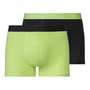 LIVERGY® Pánske boxerky, 2 kusy (L, zelená/čierna)