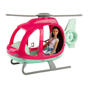 Playtive Fashion Doll Bábika s autom/vrtuľníkom (vrtuľník)
