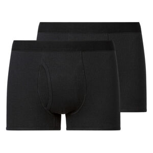LIVERGY® Pánske boxerky, 2 kusy (XXL, čierna)