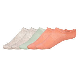 esmara® Dámske členkové ponožky, 5 párov (39/42, béžová/koralová/mentolová)