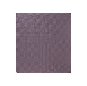 LIVARNO home Prikrývka na posteľ, 200 x 220 cm (fialová)