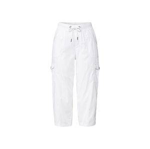 esmara® Dámske bavlnené nohavice (38, biela)