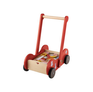 Playtive Drevený vozík (červená)