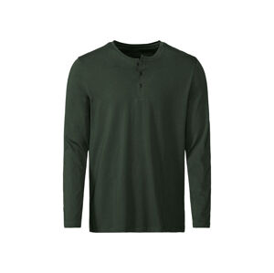 LIVERGY® Pánske tričko s dlhým rukávom (S (44/46), zelená)