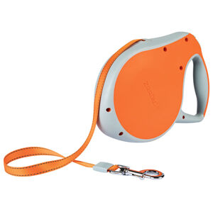zoofari® Samonavíjacia vôdzka XL (oranžová)