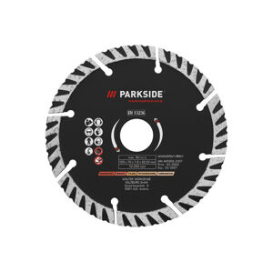 PARKSIDE PERFORMANCE® Príslušenstvo k uhlovej brúske, 125 mm (diamantový rezný kotúč, turbo)