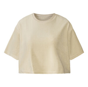esmara® Dámske froté tričko (M (40/42), béžová)