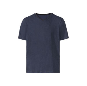 LIVERGY® Pánske pyžamové tričko (L (52/54), námornícka modrá)