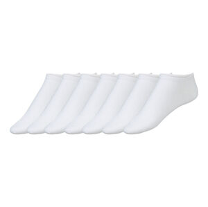 Nur Die Dámske nízke ponožky, 7 párov (35/38, biela)