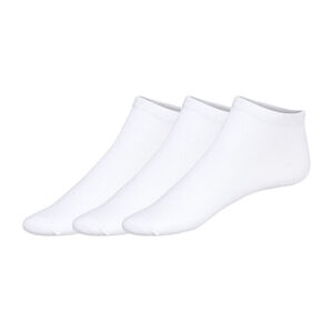 esmara® Dámske nízke ponožky, 3 páry (35/38, biela)