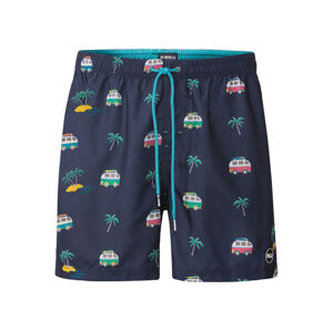 Happy Shorts Pánske plavky (XL, tropická)