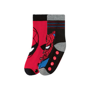 Chlapčenské ponožky, 2 páry (35/38, Spider-Man)