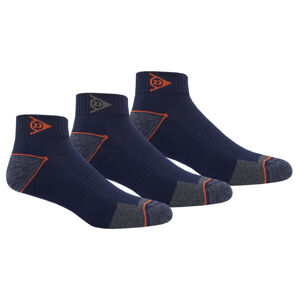 DUNLOP Pánske pracovné ponožky, 3 páry (47/50 , modrá)