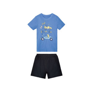 lupilu® Chlapčenské krátke pyžamo (86/92, modrá/navy modrá)