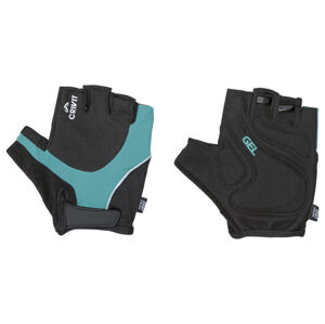 CRIVIT Dámske/Pánske cyklistické rukavice (10, modrá/čierna)